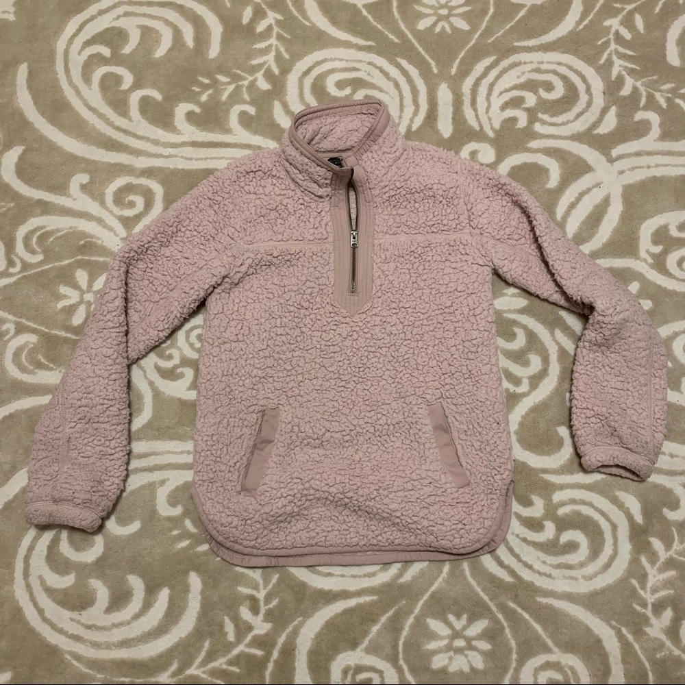 Abercrombie And Fitch Sherpa XS pink